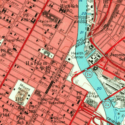 United States Geological Survey Central Park, NY-NJ (1956, 24000-Scale) digital map