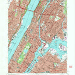 United States Geological Survey Central Park, NY-NJ (1966, 24000-Scale) digital map