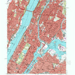United States Geological Survey Central Park, NY-NJ (1995, 24000-Scale) digital map