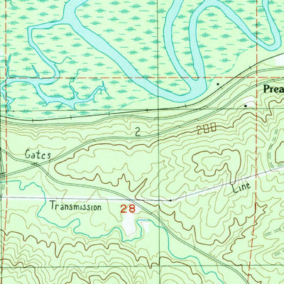 United States Geological Survey Central Park, WA (1986, 24000-Scale) digital map