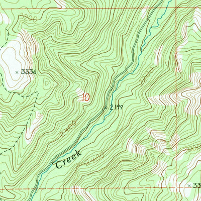 United States Geological Survey Central Peak, WA (1986, 24000-Scale) digital map