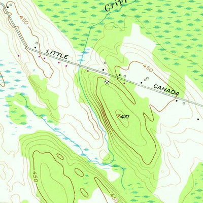 United States Geological Survey Central Square, NY (1956, 24000-Scale) digital map