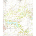 United States Geological Survey Centralia East, IL (1970, 24000-Scale) digital map