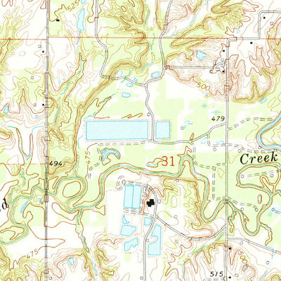 United States Geological Survey Centralia East, IL (1970, 24000-Scale) digital map