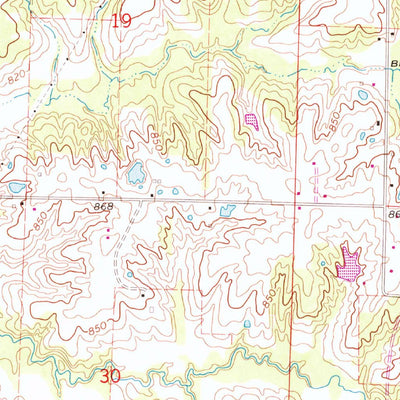 United States Geological Survey Centralia, MO (1969, 24000-Scale) digital map