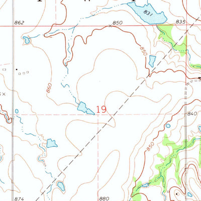 United States Geological Survey Centralia, OK (1972, 24000-Scale) digital map