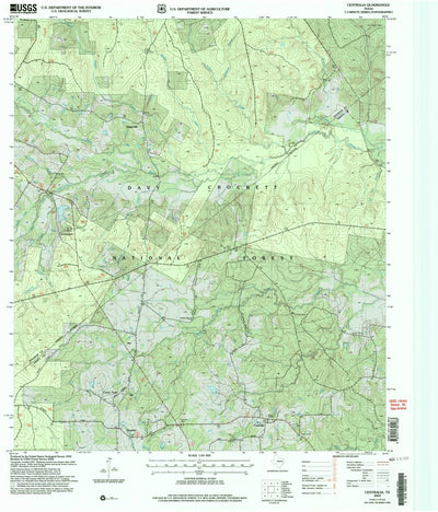 United States Geological Survey Centralia, TX (2004, 24000-Scale) digital map
