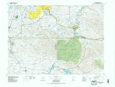 United States Geological Survey Centralia, WA (1980, 100000-Scale) digital map