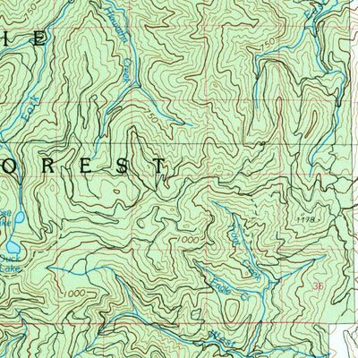 United States Geological Survey Centralia, WA (1980, 100000-Scale) digital map