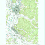 United States Geological Survey Centralia, WA (1985, 24000-Scale) digital map