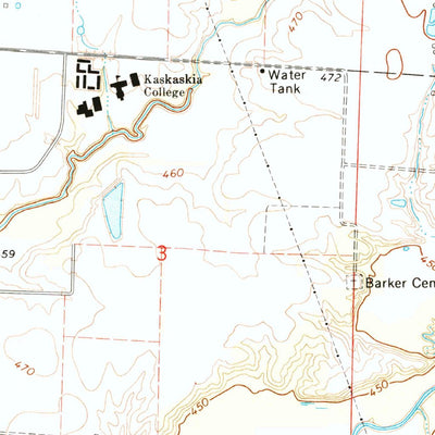 United States Geological Survey Centralia West, IL (1969, 24000-Scale) digital map