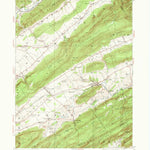 United States Geological Survey Centre Hall, PA (1924, 62500-Scale) digital map
