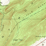 United States Geological Survey Centre Hall, PA (1924, 62500-Scale) digital map