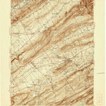 United States Geological Survey Centre Hall, PA (1929, 62500-Scale) digital map