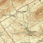 United States Geological Survey Centre Hall, PA (1929, 62500-Scale) digital map