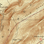 United States Geological Survey Centre Hall, PA (1929, 62500-Scale) digital map