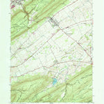 United States Geological Survey Centre Hall, PA (1966, 24000-Scale) digital map