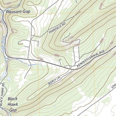 United States Geological Survey Centre Hall, PA (2023, 24000-Scale) digital map