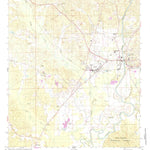 United States Geological Survey Centreville West, AL (1980, 24000-Scale) digital map