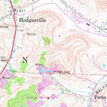 United States Geological Survey Century, WV (1960, 24000-Scale) digital map