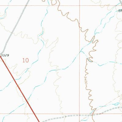 United States Geological Survey Cerbat, AZ (1968, 24000-Scale) digital map