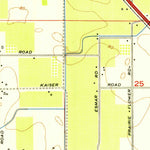 United States Geological Survey Ceres, CA (1953, 24000-Scale) digital map