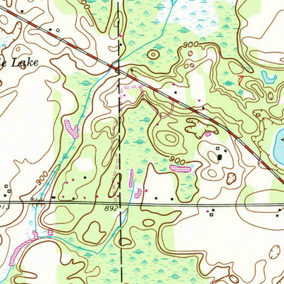 United States Geological Survey Ceresco, MI (1961, 24000-Scale) digital map