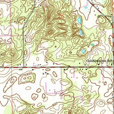 United States Geological Survey Ceresco, MI (1961, 24000-Scale) digital map