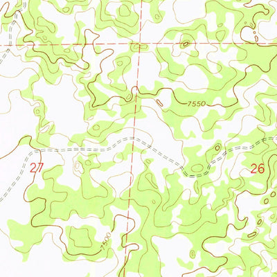 United States Geological Survey Cerro Brillante, NM (1967, 24000-Scale) digital map
