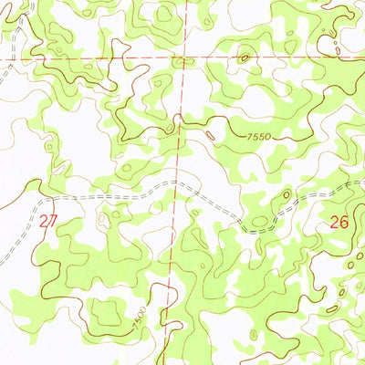 United States Geological Survey Cerro Brillante, NM (1967, 24000-Scale) digital map