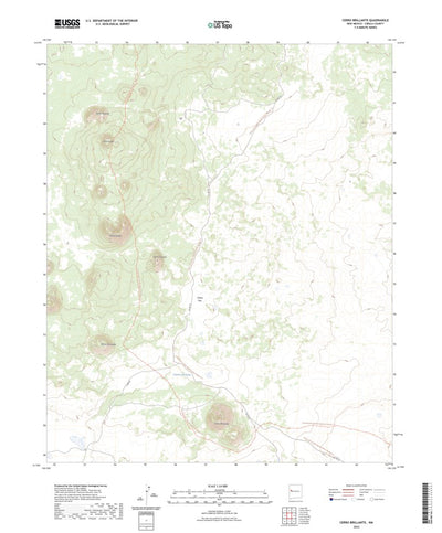 United States Geological Survey Cerro Brillante, NM (2023, 24000-Scale) digital map