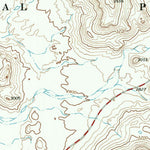 United States Geological Survey Cerro Castellan, TX (1971, 24000-Scale) digital map