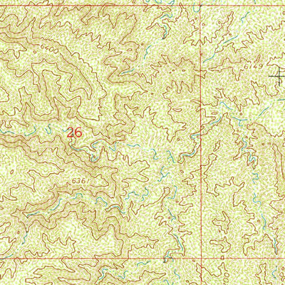 United States Geological Survey Cerro Conejo, NM (1960, 24000-Scale) digital map