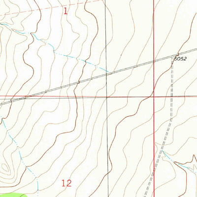 United States Geological Survey Cerro De La Campana, NM (1982, 24000-Scale) digital map