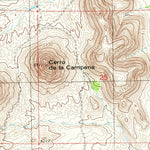 United States Geological Survey Cerro De La Campana, NM (1982, 24000-Scale) digital map