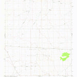 United States Geological Survey Cerro De La Campana SE, NM (1982, 24000-Scale) digital map