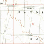 United States Geological Survey Cerro De La Campana SE, NM (1982, 24000-Scale) digital map