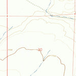 United States Geological Survey Cerro De La Olla, NM (1963, 24000-Scale) digital map