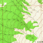United States Geological Survey Cerro De La Olla, NM (1963, 24000-Scale) digital map