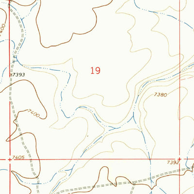United States Geological Survey Cerro De Los Taoses, NM (1963, 24000-Scale) digital map