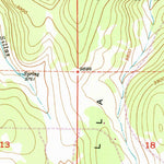 United States Geological Survey Cerro Del Grant, NM (1953, 24000-Scale) digital map