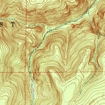 United States Geological Survey Cerro Del Grant, NM (1953, 24000-Scale) digital map