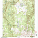 United States Geological Survey Cerro Del Grant, NM (2002, 24000-Scale) digital map