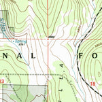 United States Geological Survey Cerro Del Grant, NM (2002, 24000-Scale) digital map