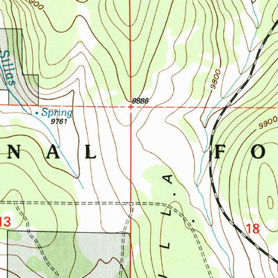 United States Geological Survey Cerro Del Grant, NM (2002, 24000-Scale) digital map