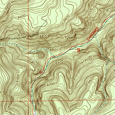 United States Geological Survey Cerro Del Grant, NM (2002, 24000-Scale) digital map