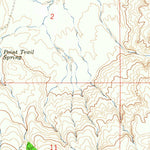 United States Geological Survey Cerro Del Oro, NM (1964, 24000-Scale) digital map