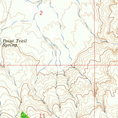 United States Geological Survey Cerro Del Oro, NM (1964, 24000-Scale) digital map