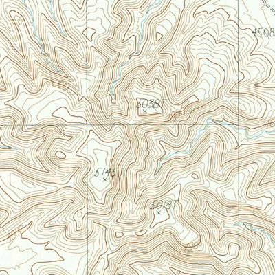 United States Geological Survey Cerro Diablo, TX (1984, 24000-Scale) digital map