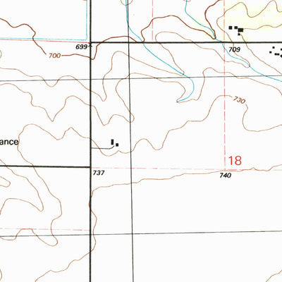 United States Geological Survey Cerro Gordo, IL (1999, 24000-Scale) digital map